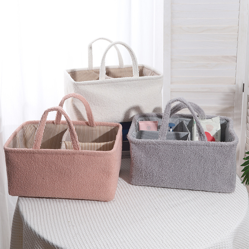 Baby Products Basket - Bolsa de Viaje Portátil para Mamá,