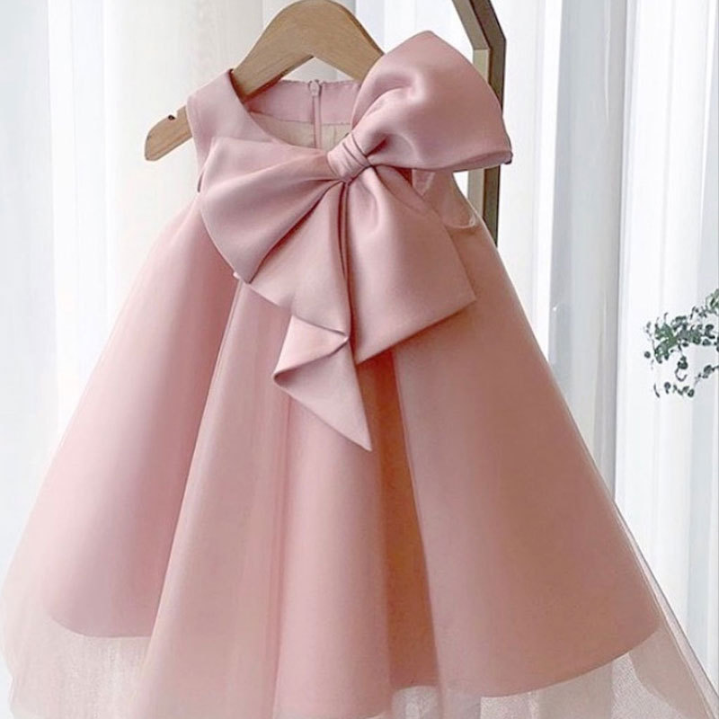 Baby Products Manufacturers - Vestido de verano con lazo grande