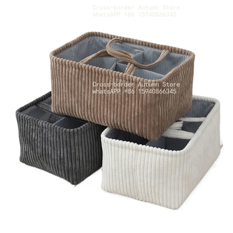 Baby Products Basket - Bolsa de Viaje Portátil para Mamá,