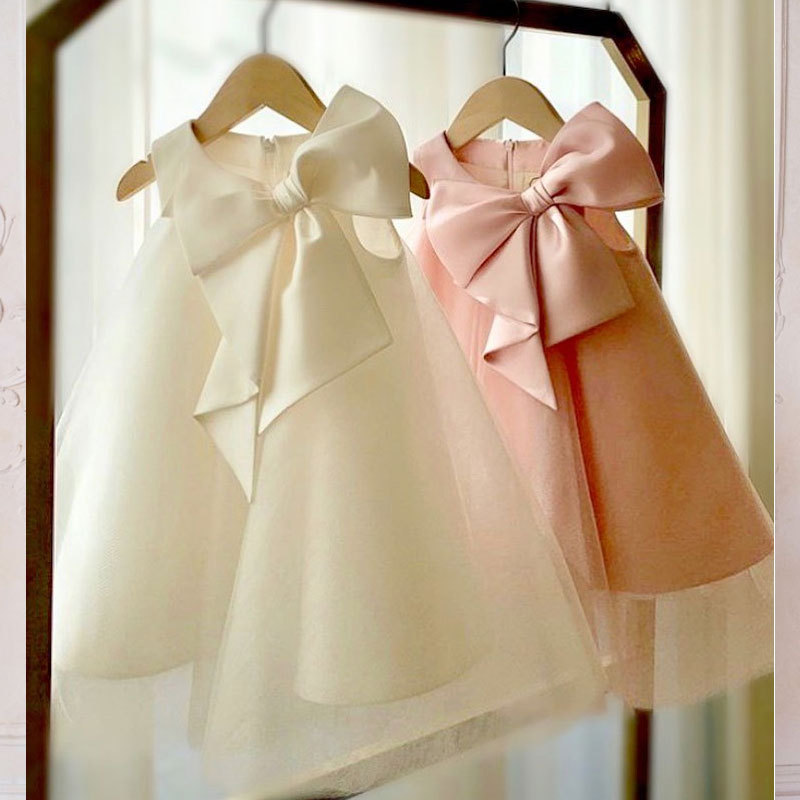 Vestido de verano con lazo gra - Baby Products Manufacturers reseña y precio