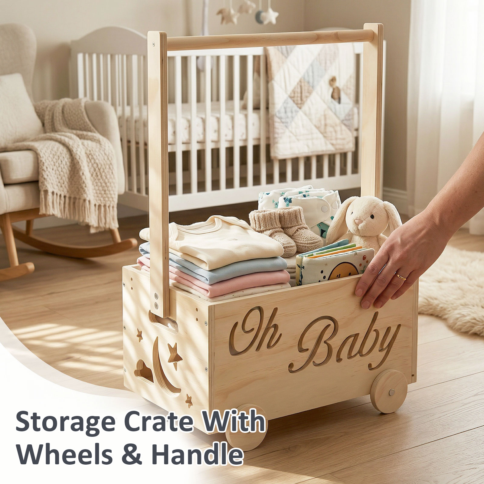 Cesta de Almacenamiento de Pro - Baby Products Basket reseña y precio